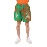(メンズ)バスケットボールウェア ショートワイドパンツ 222-072002 GR 速乾