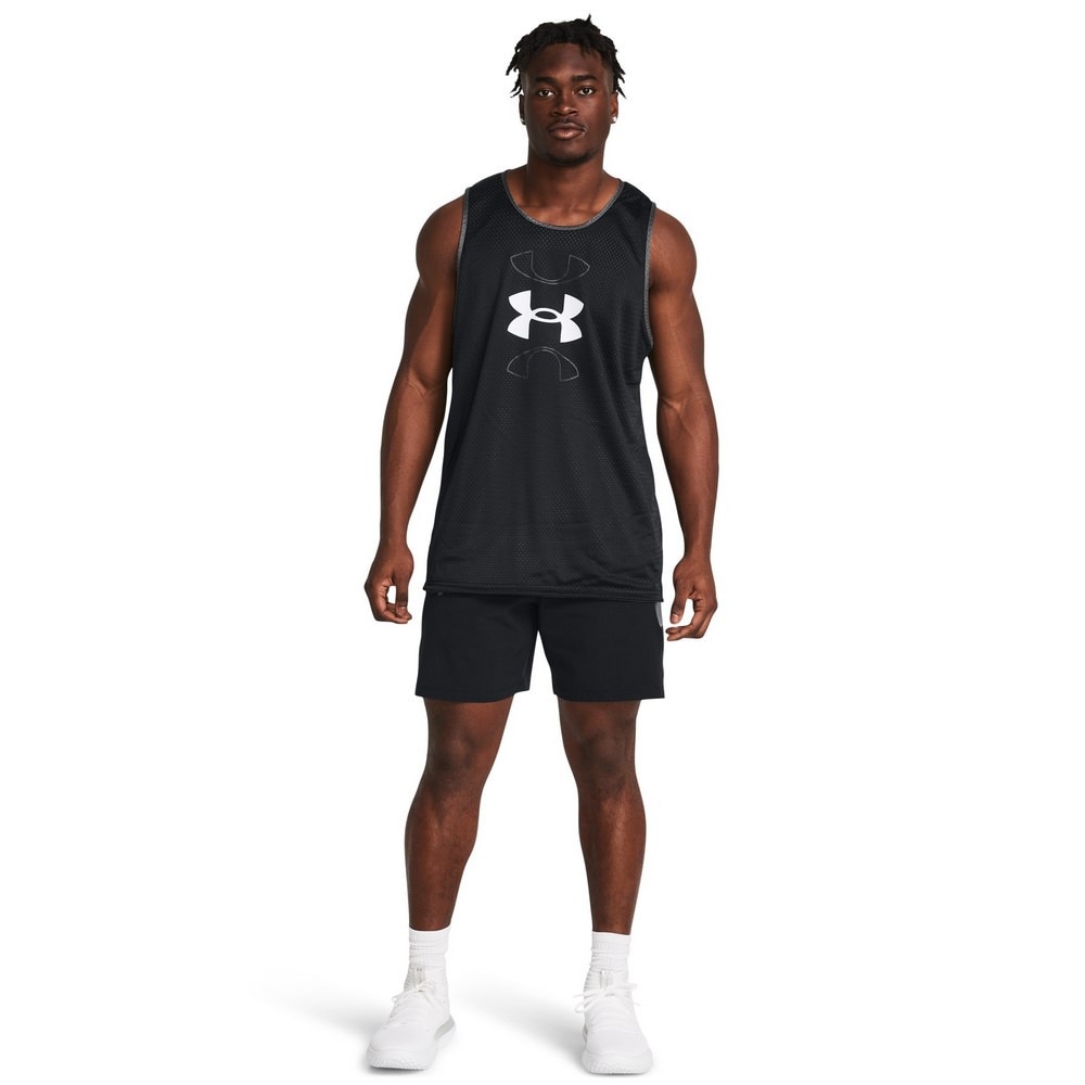 アンダーアーマー（UNDER ARMOUR）（メンズ）バスケットボールウェア ベースライン ウーブンショーツ 1383391 001