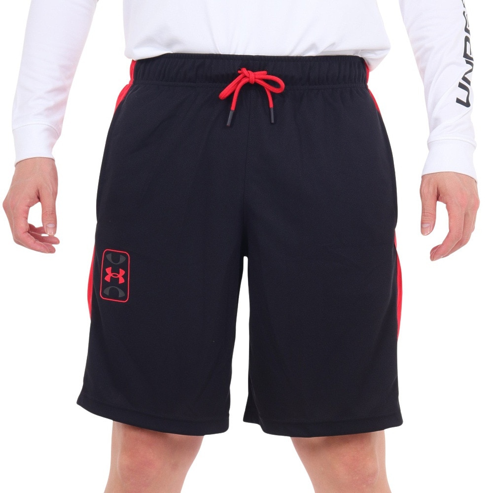 アンダーアーマー（UNDER ARMOUR）（メンズ）バスケットボールウェア ベースライン ノベルティ ショーツ 1385489 002