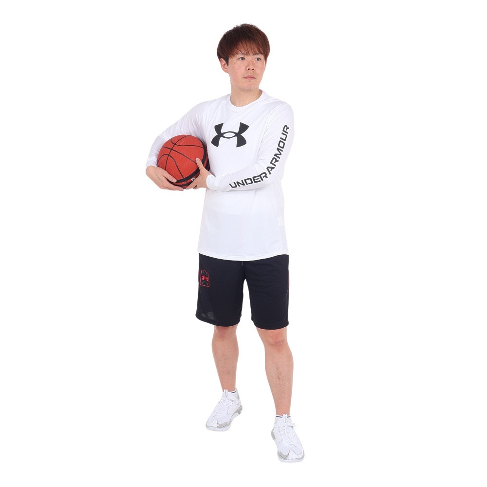 アンダーアーマー（UNDER ARMOUR）（メンズ）バスケットボールウェア ベースライン ノベルティ ショーツ 1385489 002