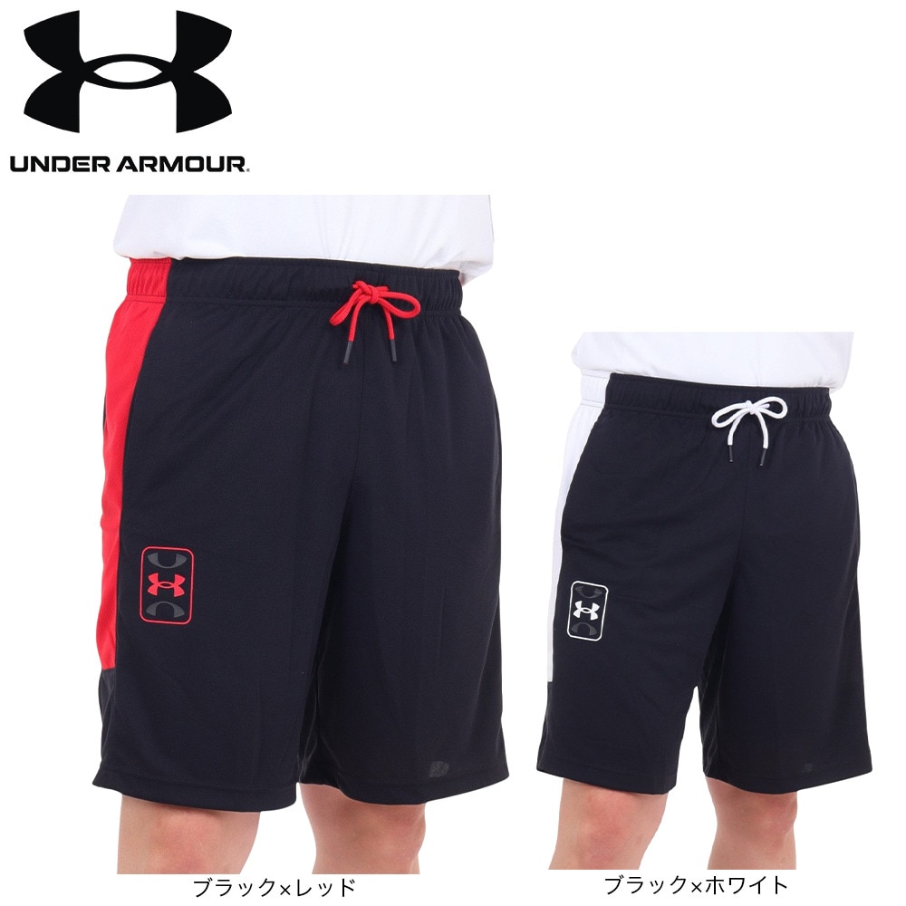 アンダーアーマー（UNDER ARMOUR）（メンズ）バスケットボールウェア ベースライン ノベルティ ショーツ 1385489 002