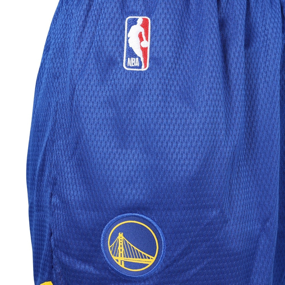 ナイキ（NIKE）（メンズ）バスケットボールウェア ゴールデンステート ウォリアーズ プラクティス アイコン+ NBA ショートパンツ FB4020-495