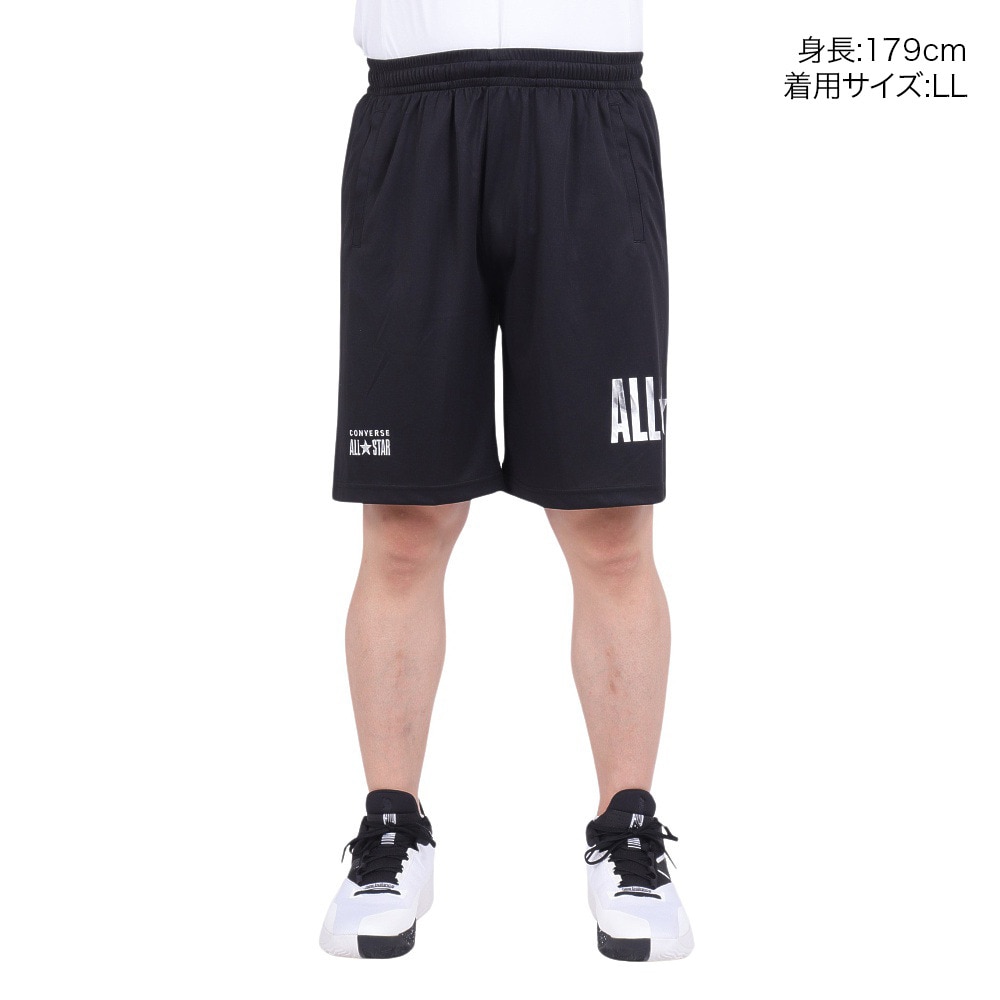 コンバース（CONVERSE）（メンズ、レディース）バスケットボールウェア プラクティスパンツ ポケット付き CB241860-1915 速乾