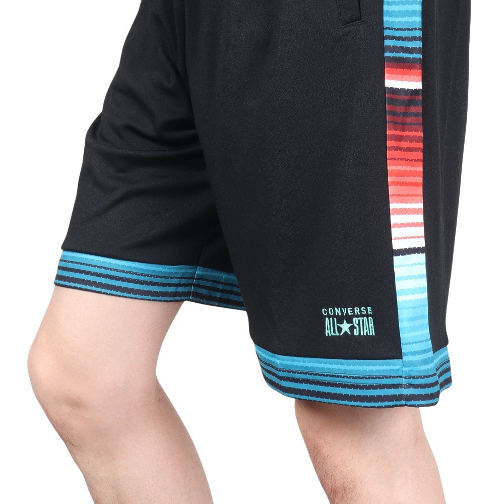 コンバース（CONVERSE）（メンズ、レディース）バスケットボールウェア プラクティスパンツ ポケット付き CB241862-1924 速乾
