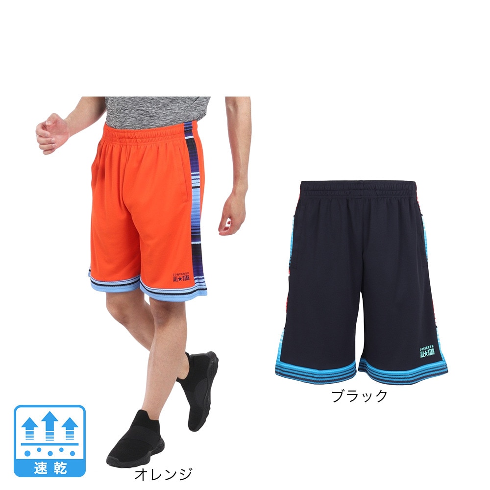 コンバース（CONVERSE）（メンズ、レディース）バスケットボールウェア プラクティスパンツ ポケット付き CB241862-1924 速乾