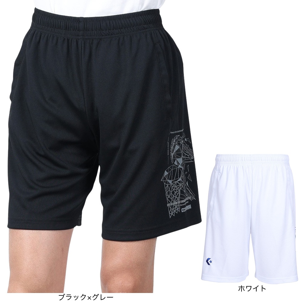 コンバース（CONVERSE）（メンズ、レディース）バスケットボールウェア プラクティスパンツ ポケット付き CB241870-1918 速乾
