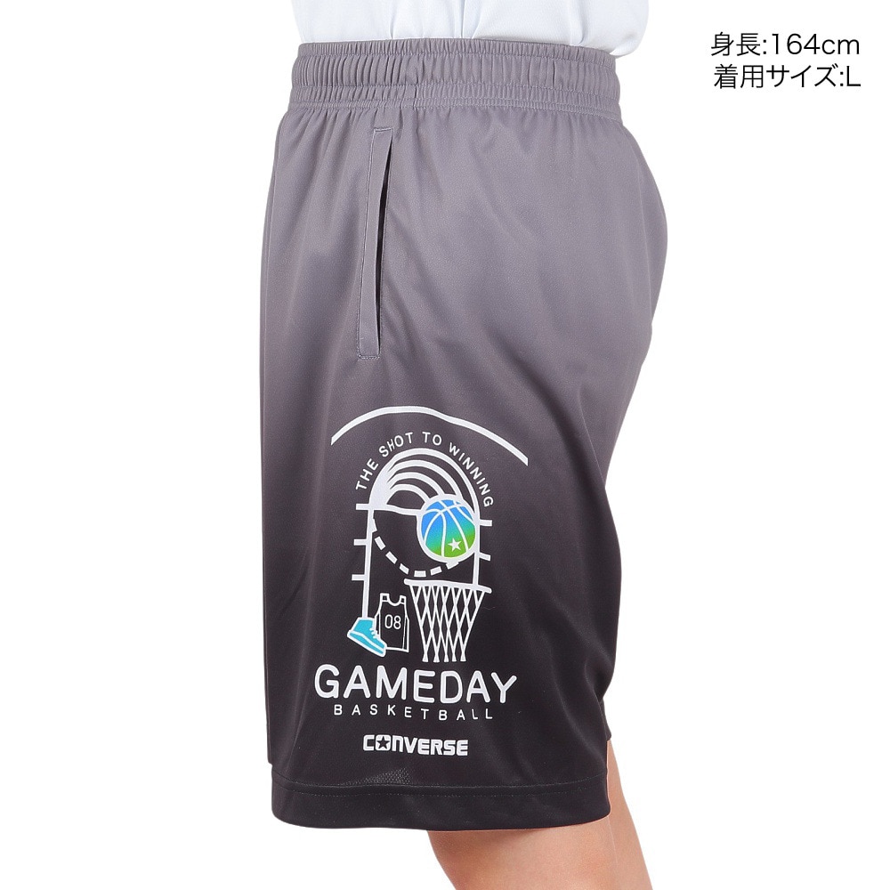 コンバース（CONVERSE）（レディース）バスケットボールウェア ポケット付き ガールズプラクティスパンツ CB341852-1900 速乾