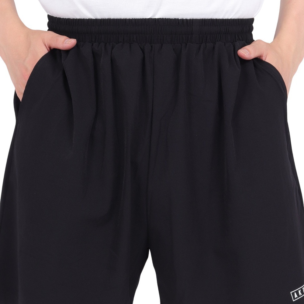 アクター（AKTR）（メンズ）バスケットボールウェア ベーシック ショート ワイド パンツ 523-015005 BK 速乾