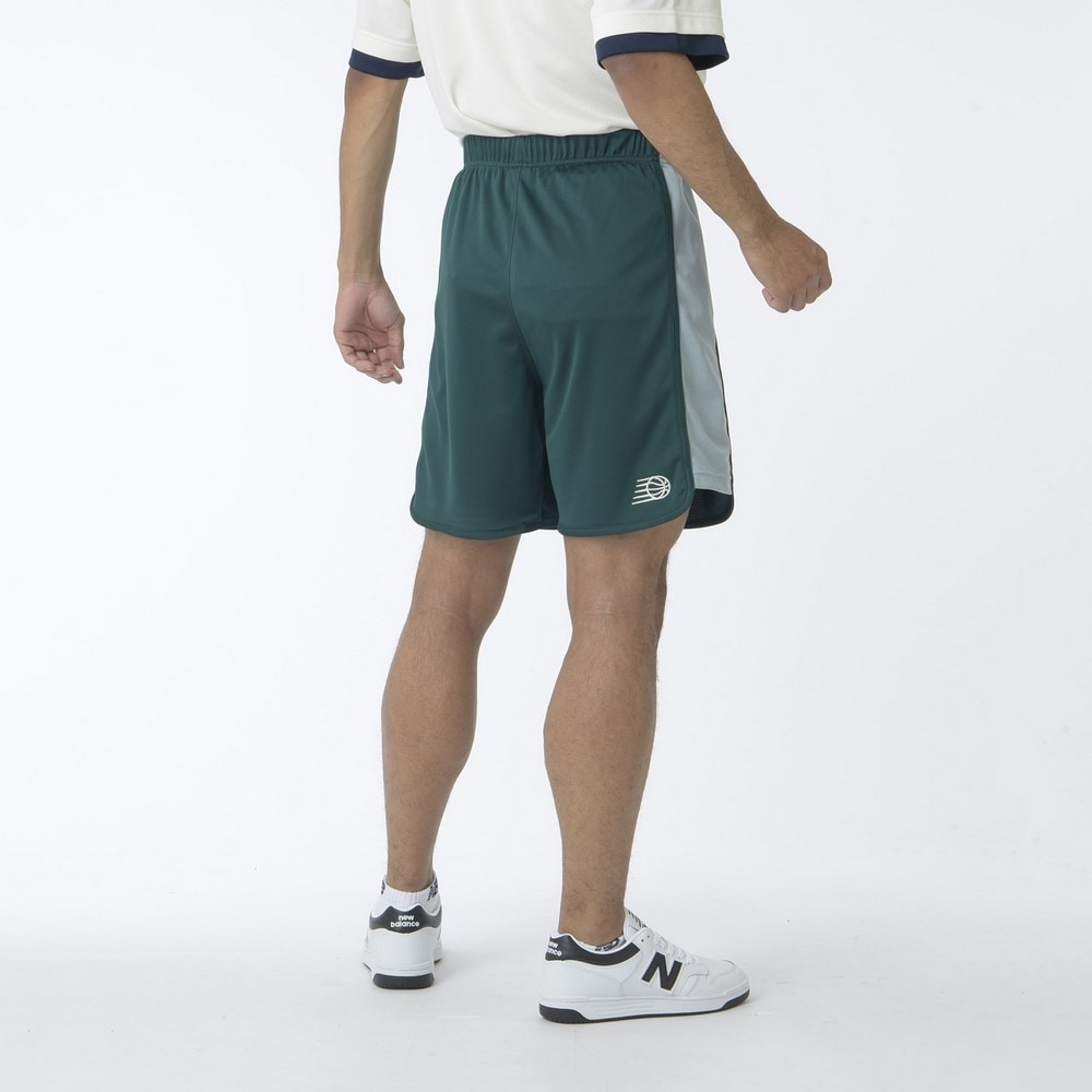 ニューバランス（new balance）（メンズ）バスケットボールウェア サイドパネルショーツ AMS45076NWG 速乾