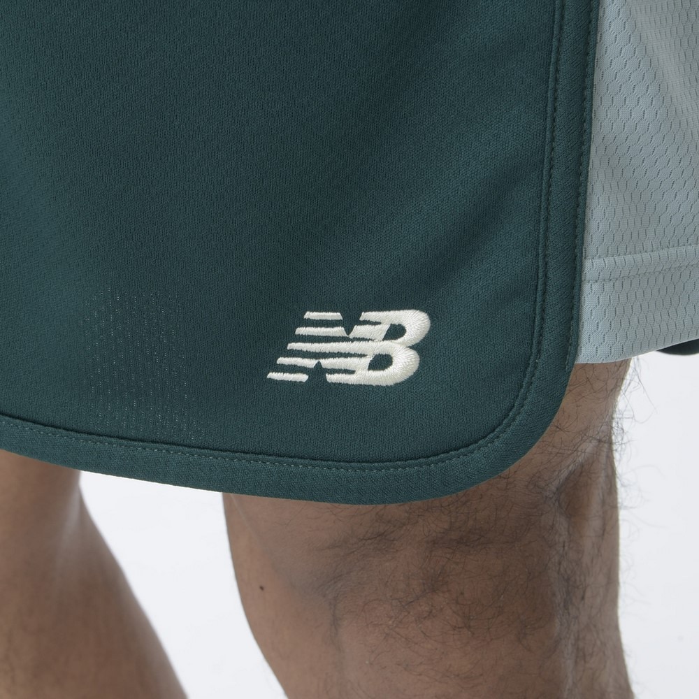 ニューバランス（new balance）（メンズ）バスケットボールウェア サイドパネルショーツ AMS45076NWG 速乾