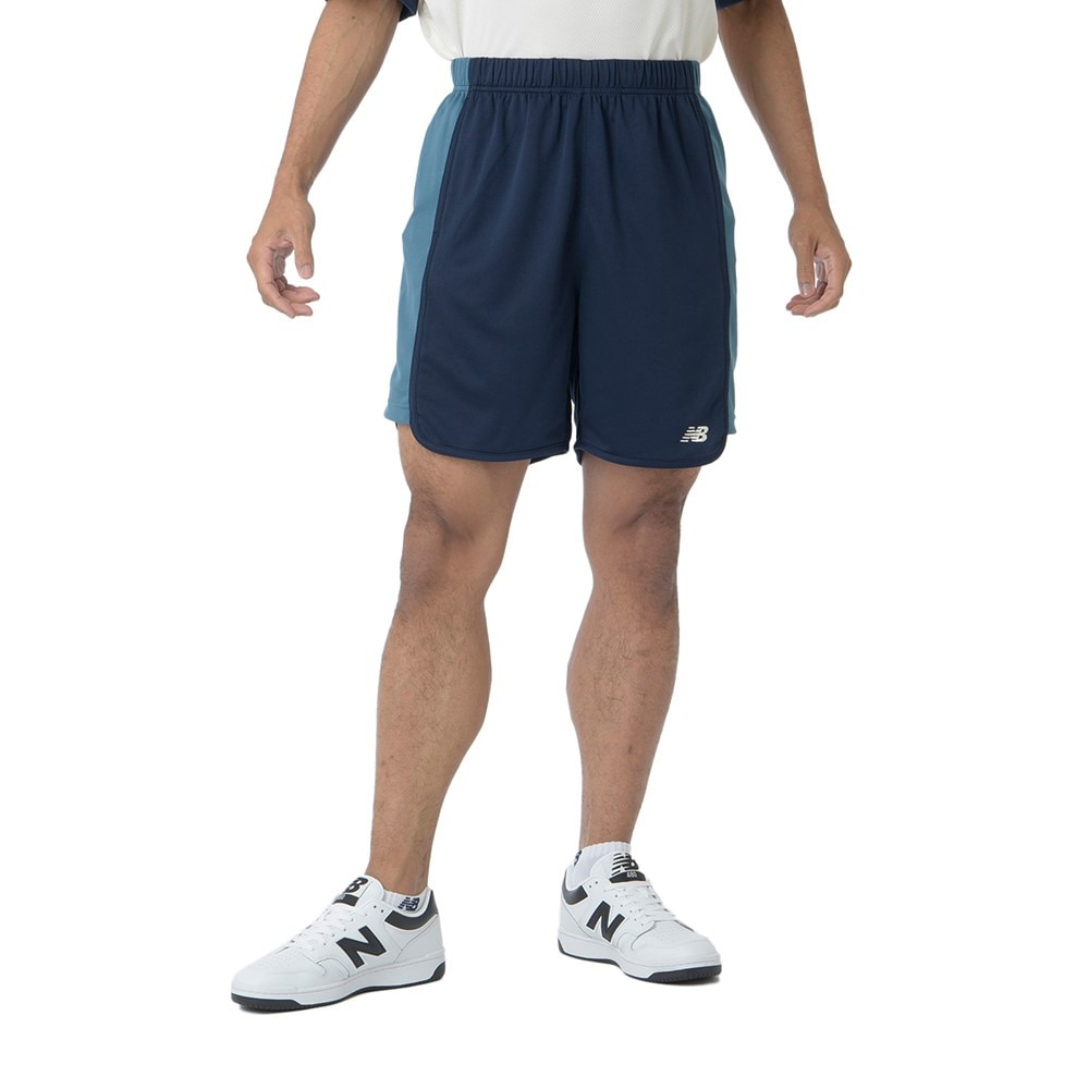 ニューバランス（new balance）（メンズ）バスケットボールウェア サイドパネルショーツ AMS45076TNV 速乾
