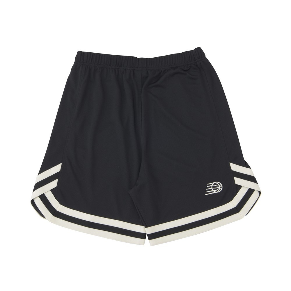 ニューバランス（new balance）（メンズ）バスケットボールウェア リブラインショーツ AMS45077BK 速乾