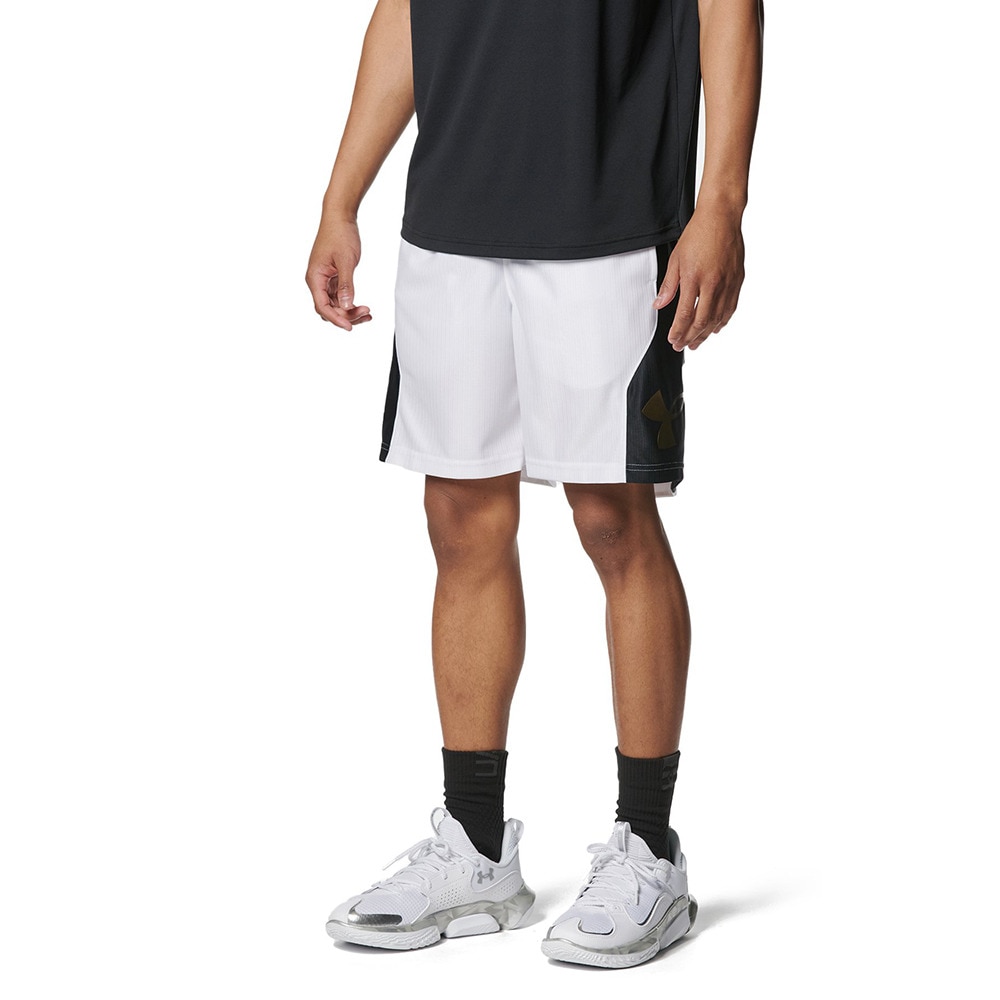 アンダーアーマー（UNDER ARMOUR）（メンズ）バスケットボールウェア ベースライン マネー ショーツ 1384726 100