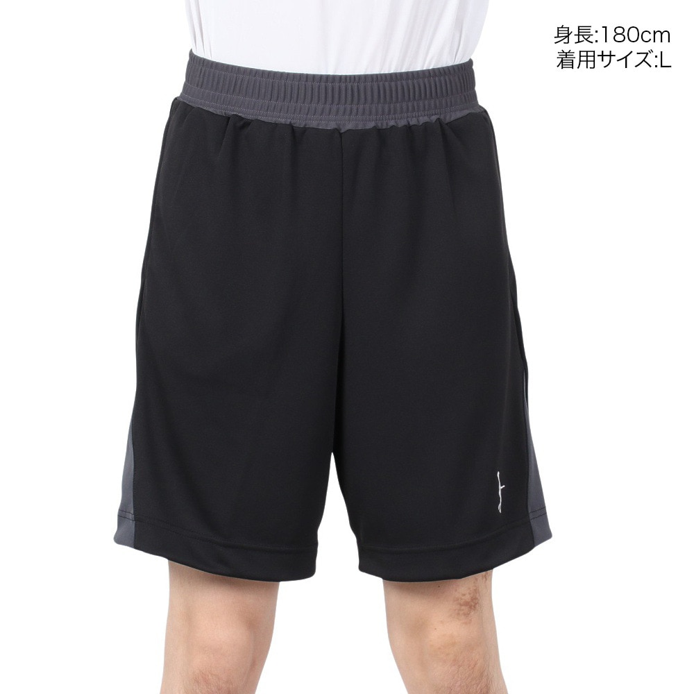 インザペイント（IN THE PAINT）（メンズ）バスケットボールウェア ハーフパンツ ITP24322BLK/CHA 速乾