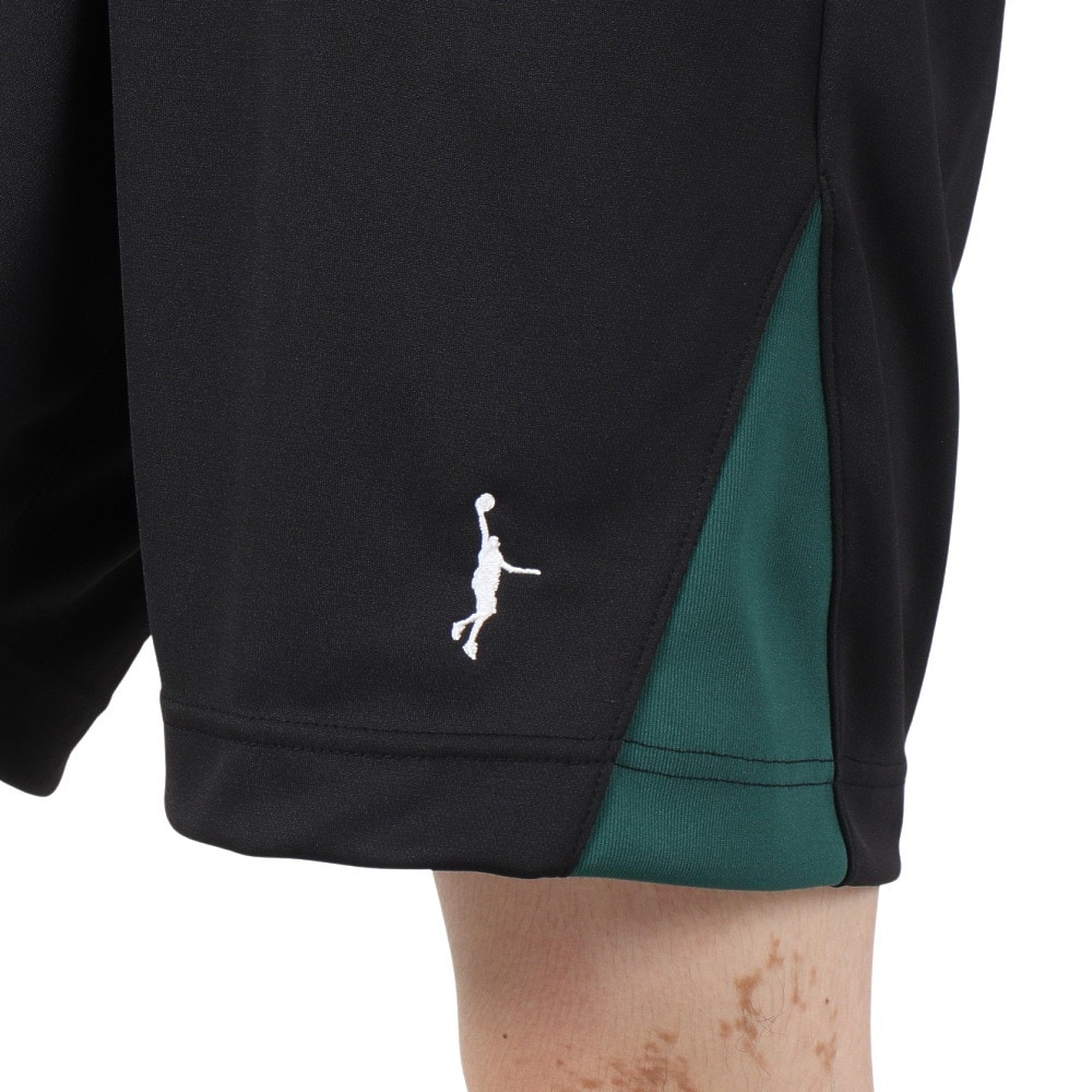 インザペイント（IN THE PAINT）（メンズ）バスケットボールウェア ハーフパンツ ITP24322BLK/GRN 速乾