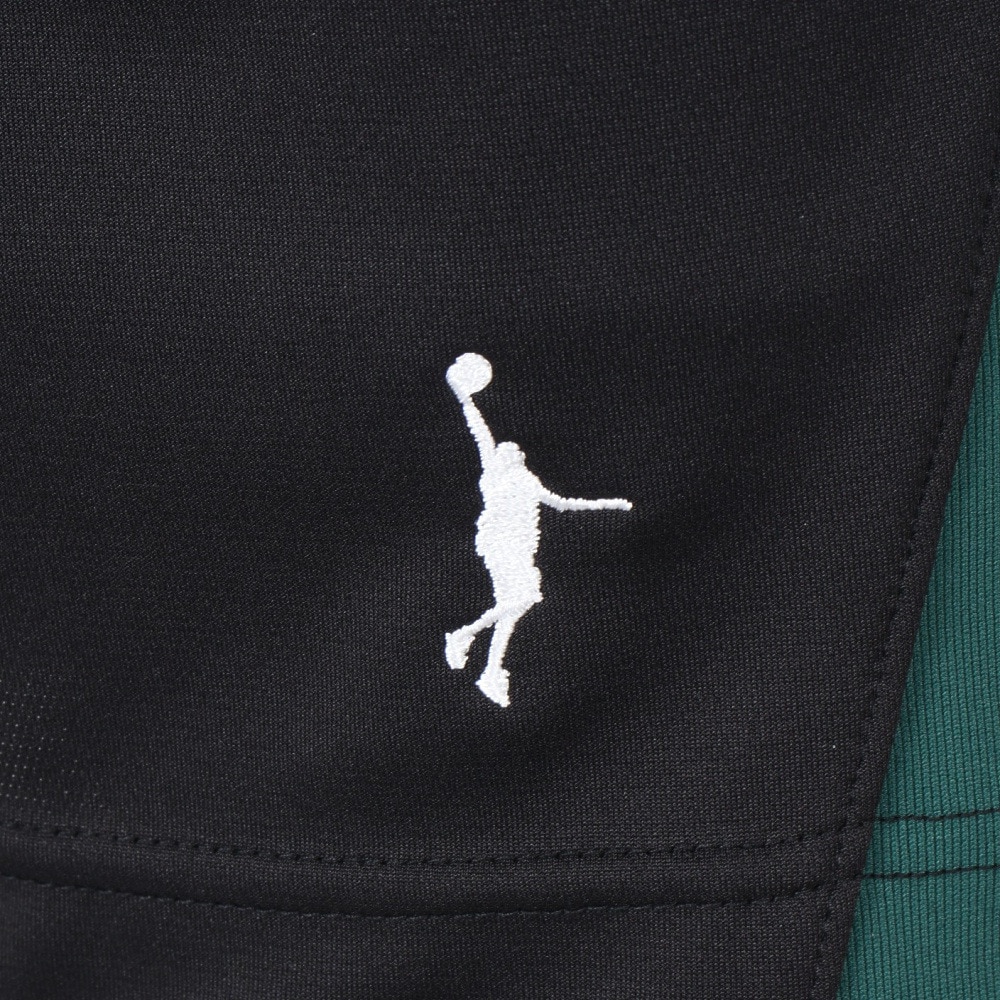 インザペイント（IN THE PAINT）（メンズ）バスケットボールウェア ハーフパンツ ITP24322BLK/GRN 速乾