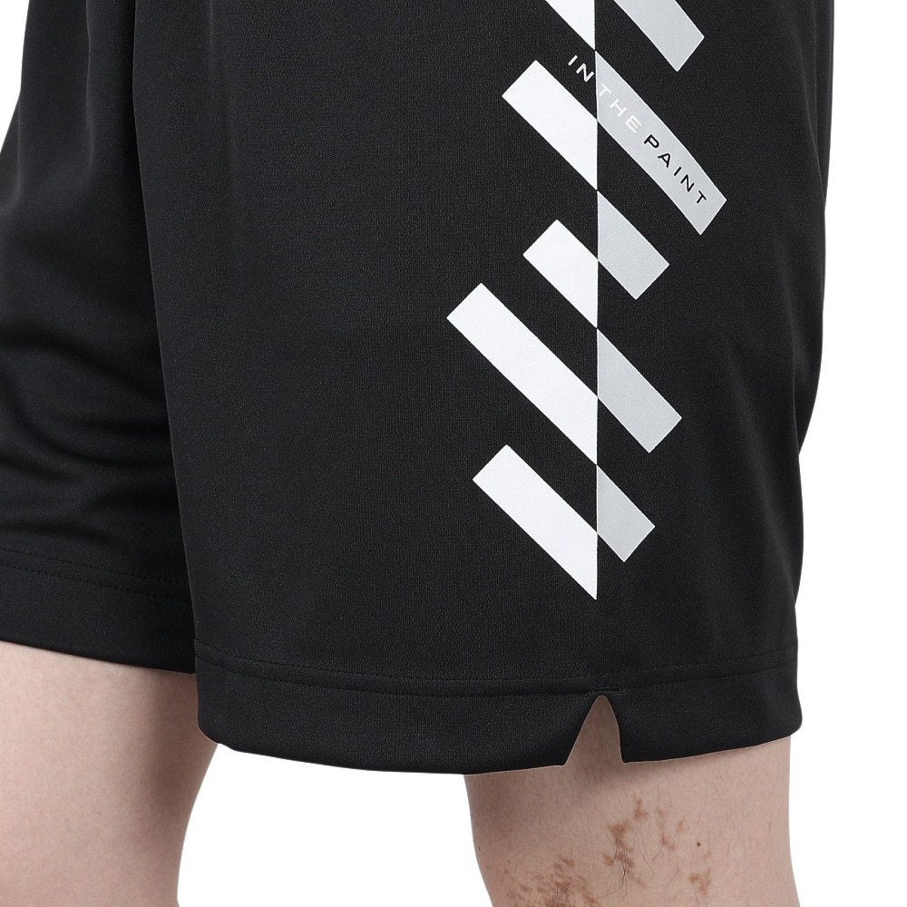 インザペイント（IN THE PAINT）（メンズ）バスケットボールウェア プラクティスパンツ ショーツ ITP24336BLK