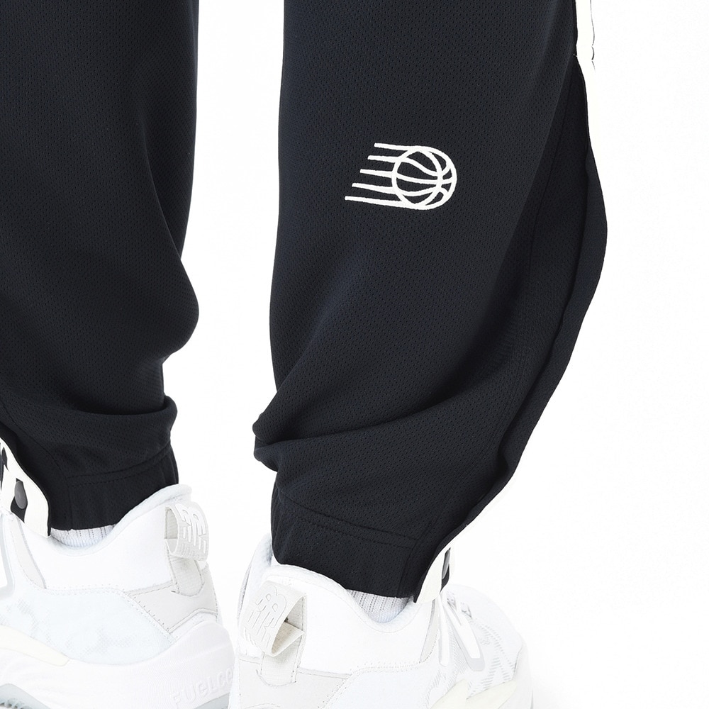 ニューバランス（new balance）（メンズ）バスケットボールウェア スナップボタン ジャージパンツ AMP45183BK