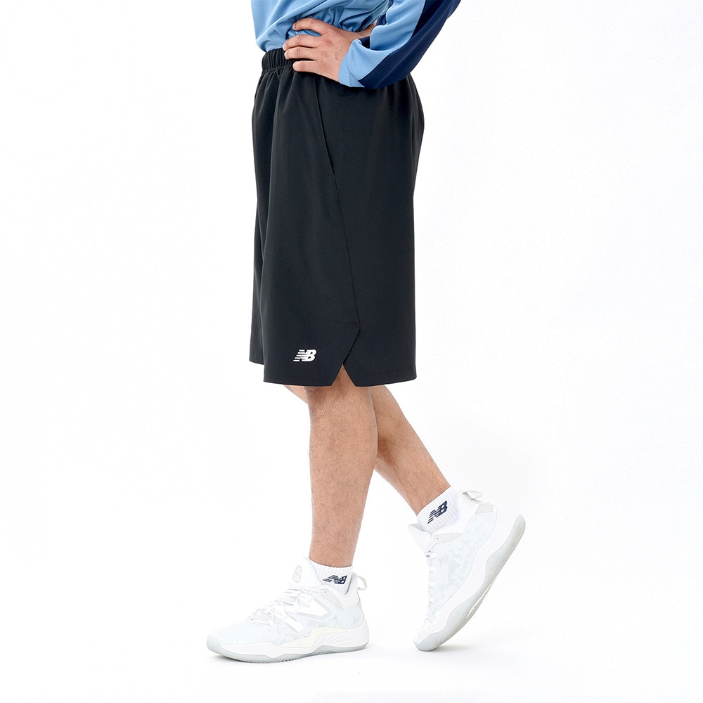 ニューバランス（new balance）（メンズ）バスケットボールウェア ストレッチ ウィンドショーツ AMS45182BK