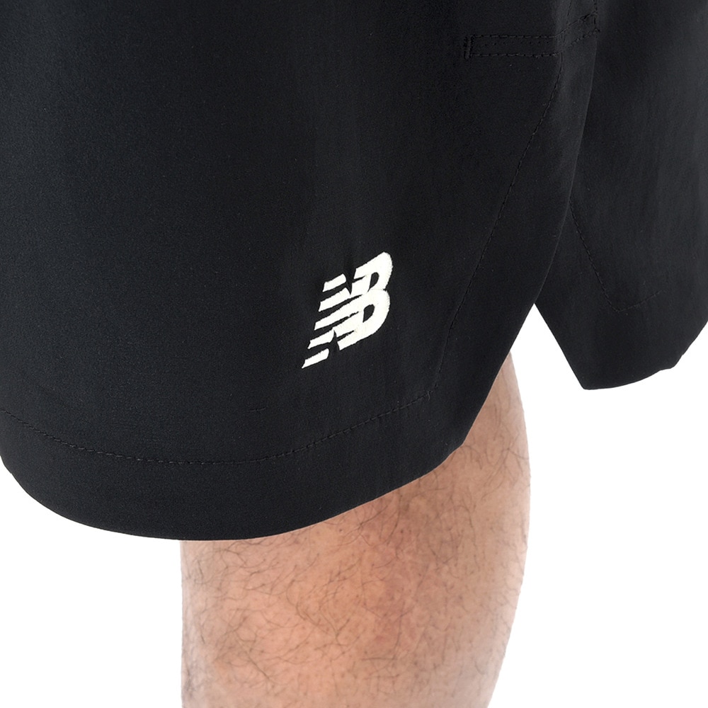 ニューバランス（new balance）（メンズ）バスケットボールウェア ストレッチ ウィンドショーツ AMS45182BK