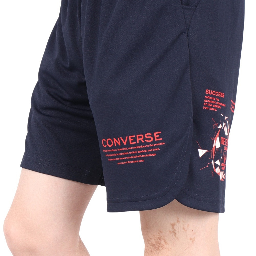 コンバース（CONVERSE）（メンズ）バスケットボールウェア プラクティスパンツ ポケット付き CB242867-2900