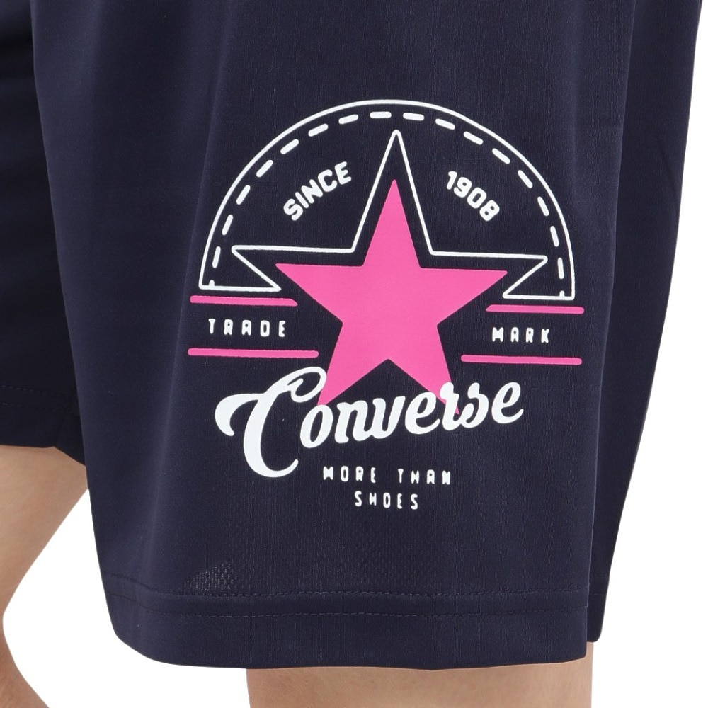 コンバース（CONVERSE）（レディース）バスケットボールウェア ガールズ プラクティスパンツ ポケット付き CB342852-2900