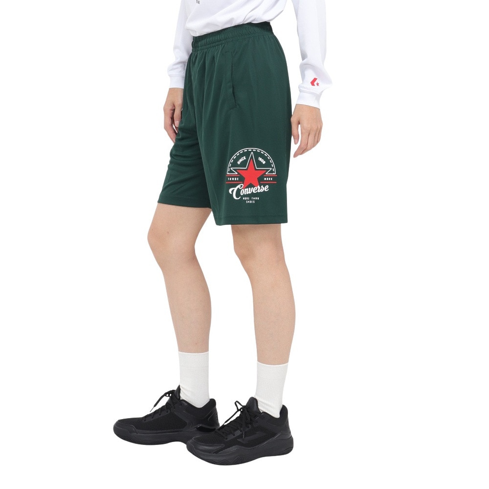 コンバース（CONVERSE）（レディース）バスケットボールウェア ガールズ プラクティスパンツ ポケット付き CB342852-4700