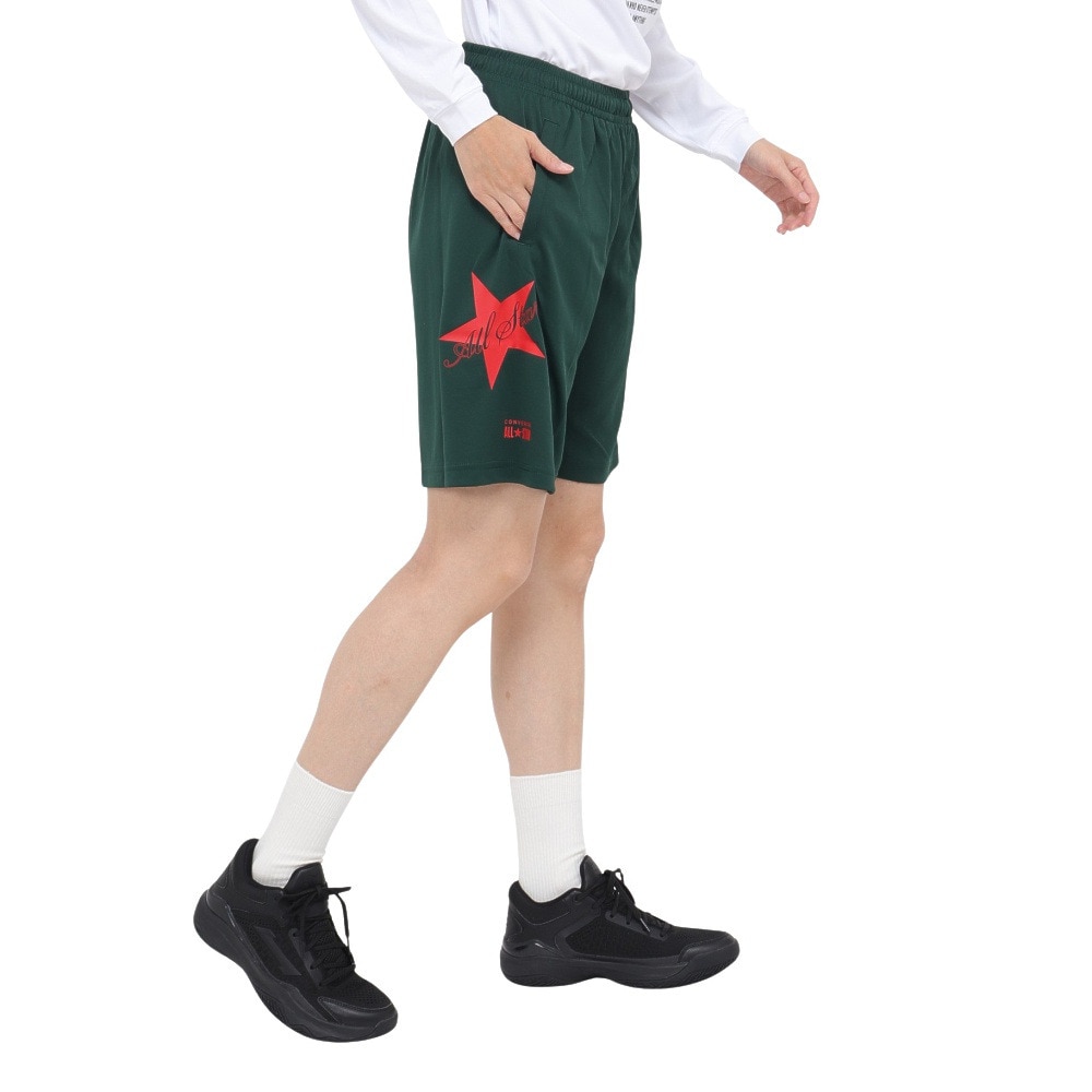 コンバース（CONVERSE）（レディース）バスケットボールウェア ガールズ プラクティスパンツ ポケット付き CB342852-4700