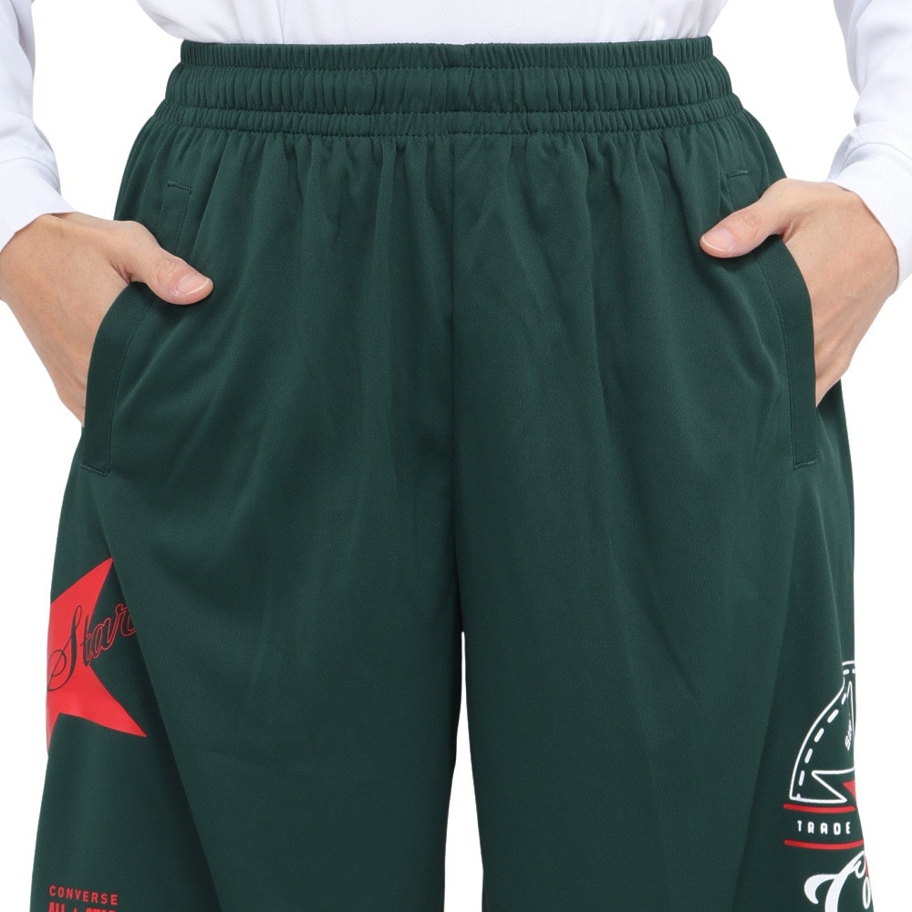 コンバース（CONVERSE）（レディース）バスケットボールウェア ガールズ プラクティスパンツ ポケット付き CB342852-4700