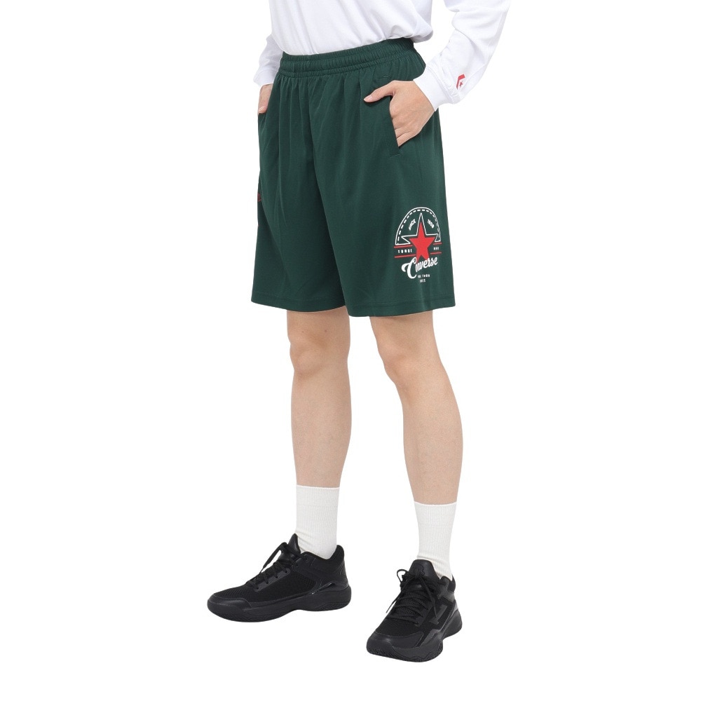 コンバース（CONVERSE）（レディース）バスケットボールウェア ガールズ プラクティスパンツ ポケット付き CB342852-4700