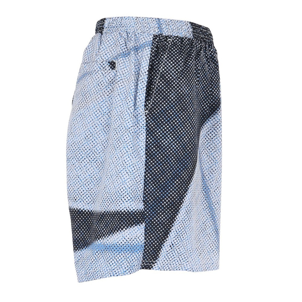 アクター（AKTR）（メンズ、レディース）バスケットボールウェア HALFTONE 5.5INCH ショートワイドパンツ 224-006002 BK