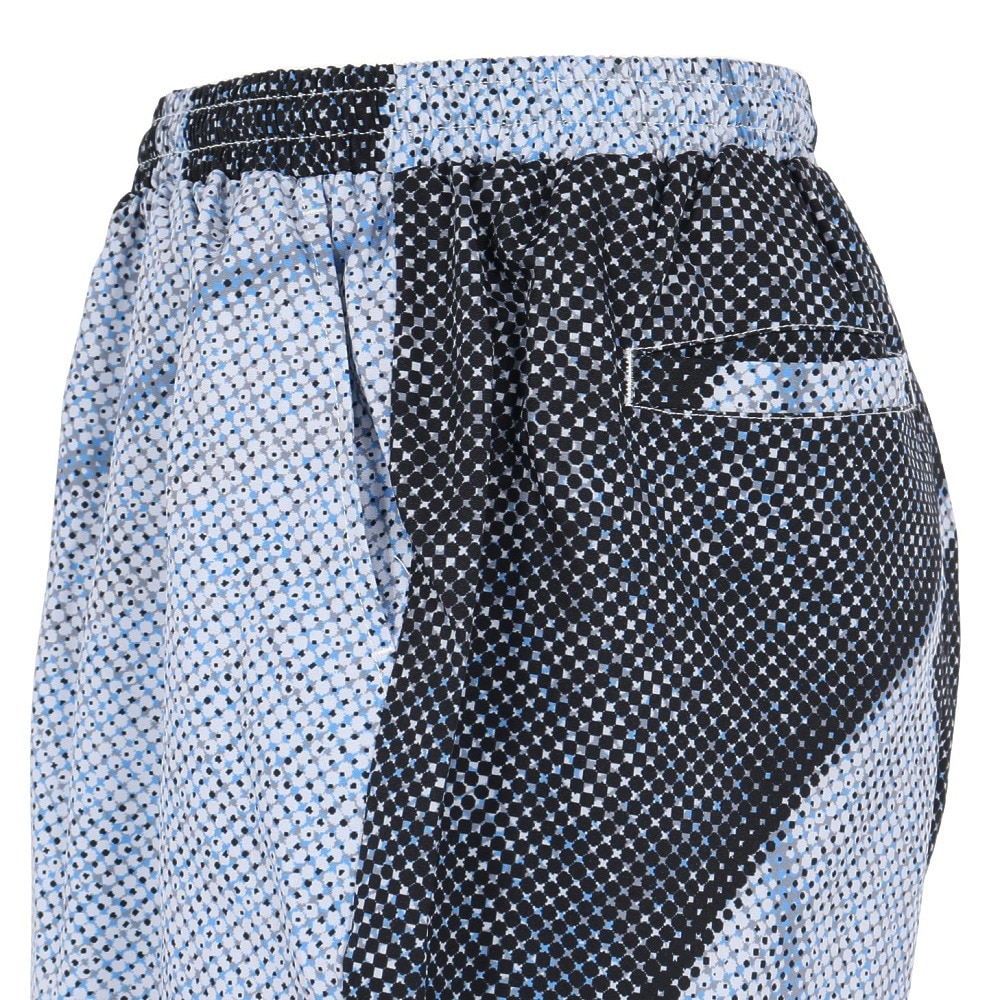 アクター（AKTR）（メンズ、レディース）バスケットボールウェア HALFTONE 5.5INCH ショートワイドパンツ 224-006002 BK