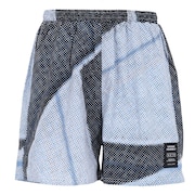 (メンズ、レディース)バスケットボールウェア HALFTONE 5.5INCH ショートワイドパンツ 224-006002 BK