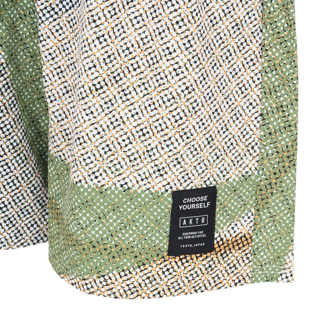 アクター（AKTR）（メンズ、レディース）バスケットボールウェア HALFTONE 5.5INCH ショートワイドパンツ 224-006002 GR