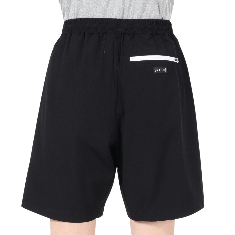 アクター（AKTR）（メンズ）バスケットボールウェア PEACEBALL T.C. 6.5インチ ショーツ 224-038002 BK