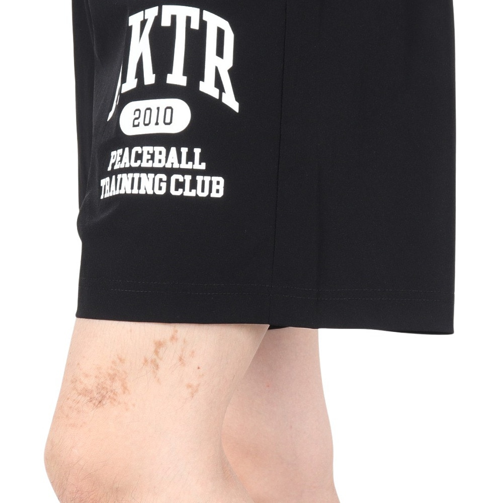 アクター（AKTR）（メンズ）バスケットボールウェア PEACEBALL T.C. 6.5インチ ショーツ 224-038002 BK