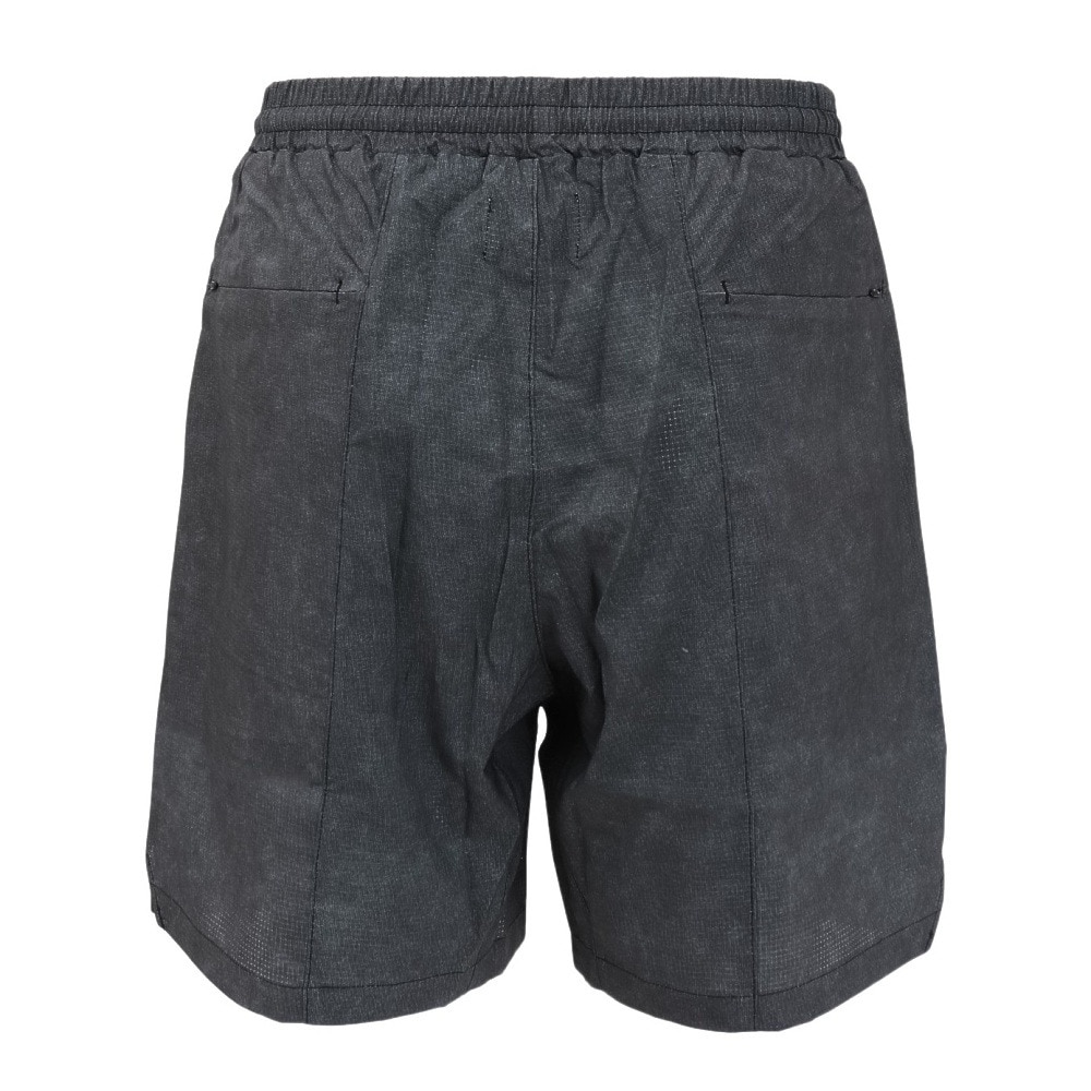 アクター（AKTR）（メンズ、レディース）バスケットボールウェア MOCK GARMENT DYED ACTIVE ショートパンツ 224-003002 BK