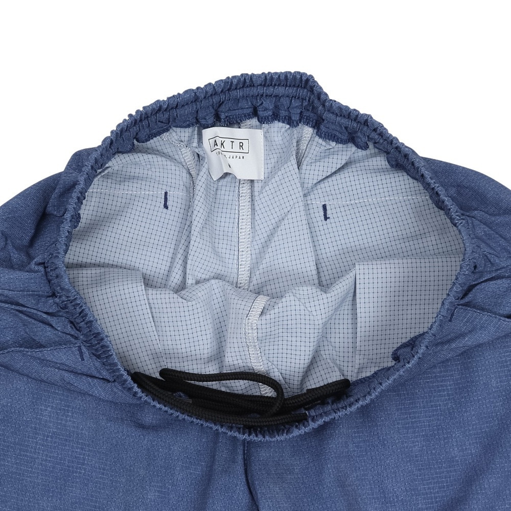 アクター（AKTR）（メンズ、レディース）バスケットボールウェア MOCK GARMENT DYED ACTIVE ショートパンツ 224-003002 BL