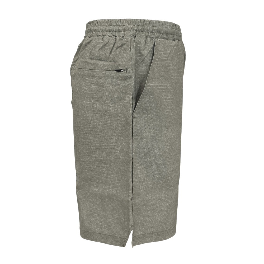 アクター（AKTR）（メンズ、レディース）バスケットボールウェア MOCK GARMENT DYED ACTIVE ショートパンツ 224-003002 GR