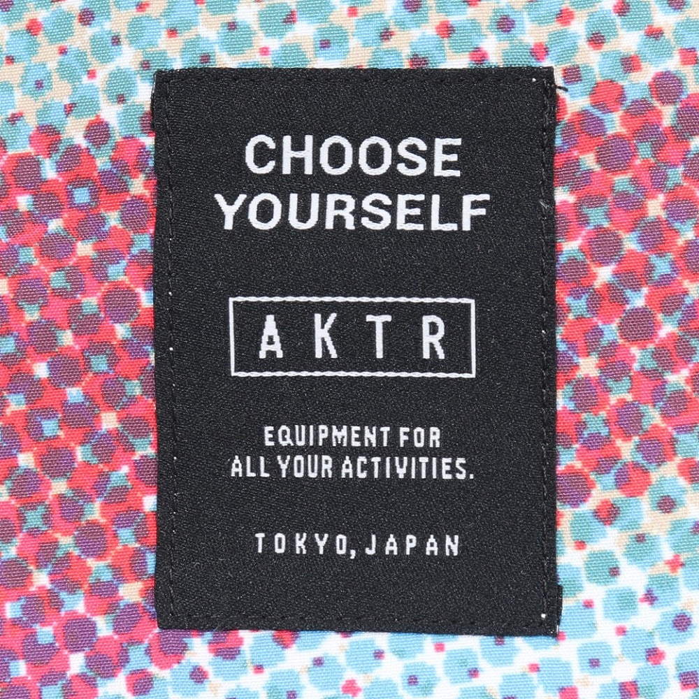アクター（AKTR）（メンズ、レディース）バスケットボールウェア HALFTONE 5.5INCH ショートワイドパンツ 224-006002 RD
