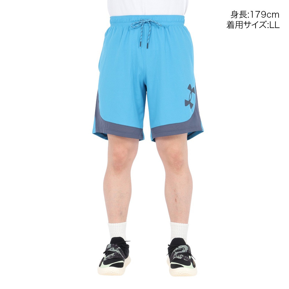 アンダーアーマー（UNDER ARMOUR）（メンズ）バスケットボールウェア ベースライン ショーツ 1378332 452