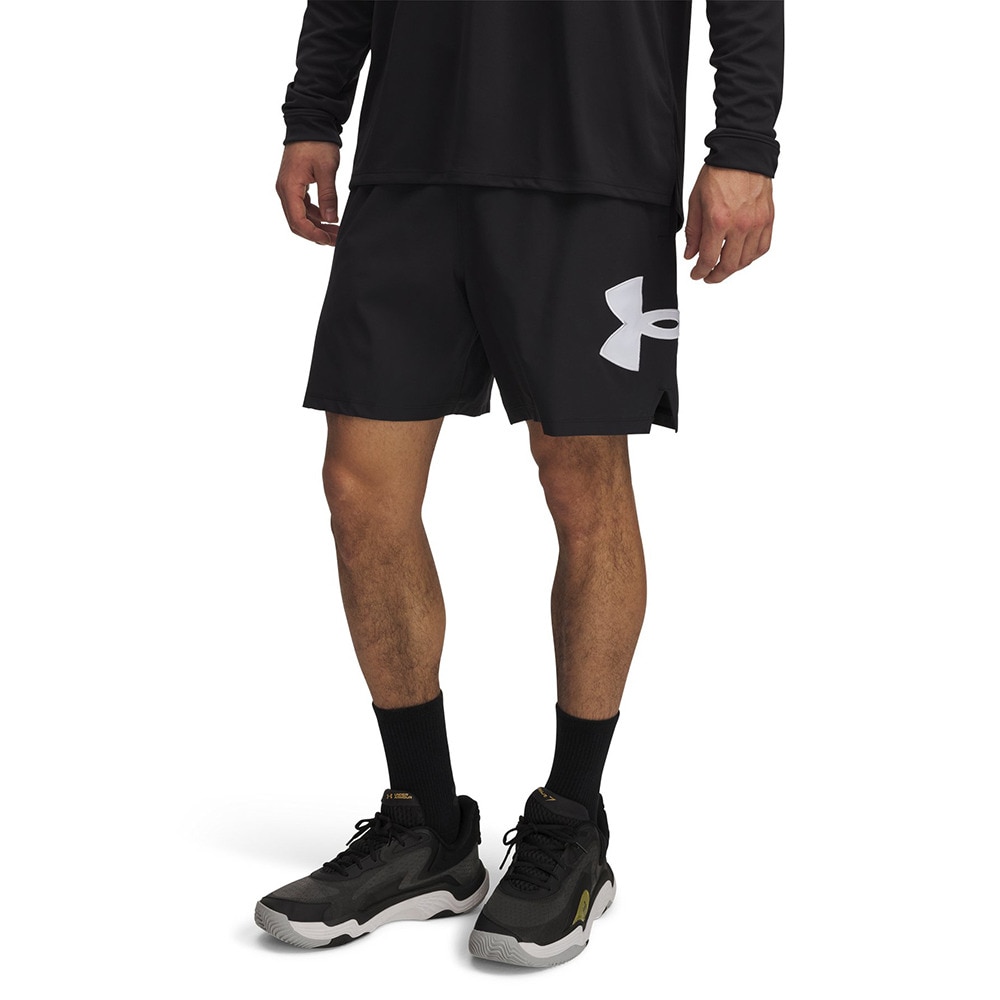 アンダーアーマー（UNDER ARMOUR）（メンズ）【新商品】 バスケットボールウェア ゾーン 7インチ ウーブン ショーツ 1390116 001