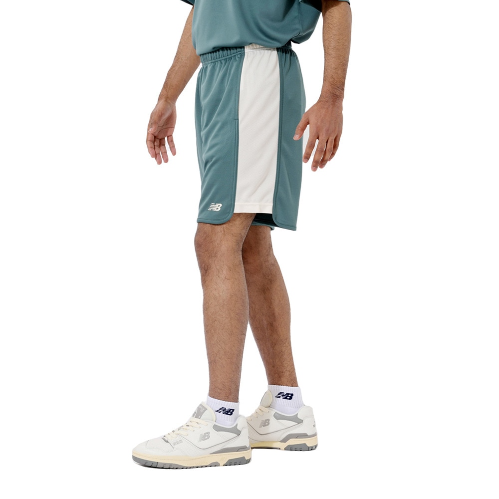 ニューバランス（new balance）（メンズ）【新商品】 バスケットボールウェア サイドパネルショーツ AMS45076NUS