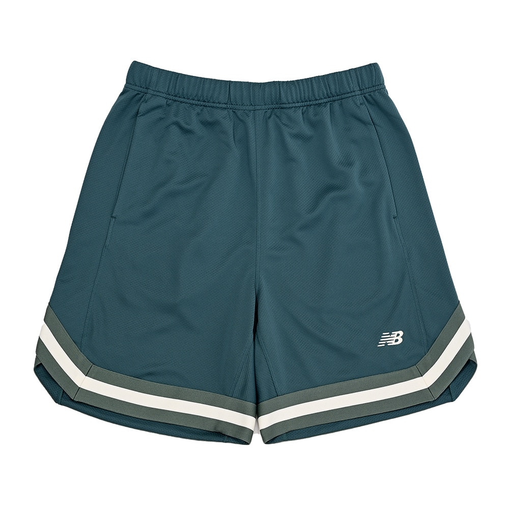 ニューバランス（new balance）（メンズ）【新商品】 バスケットボールウェア リブラインショーツ AMS45077NUS