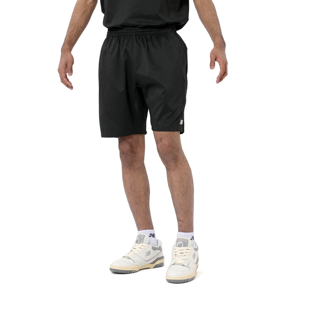 ニューバランス（new balance）（メンズ）【新商品】 バスケットボールウェア ウーブンメッシュショーツ AMS55092BK