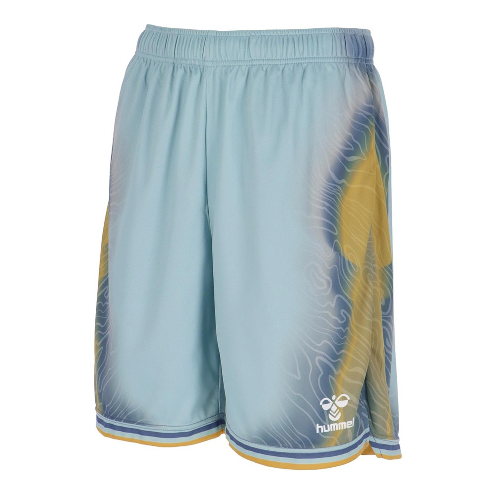 ヒュンメル（hummel）（メンズ）【新商品】 バスケットボールウェア グラフィックプラクティスハーフパンツ HAPB6075P-651
