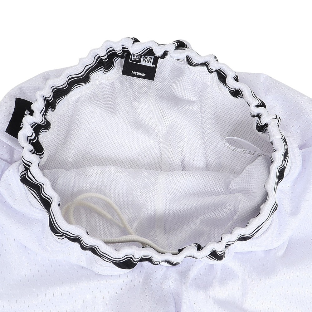 ニューエラ（NEW ERA）（メンズ）バスケットボールウェア Performance Apparel メッシュ ショートパンツ WHI 14410137