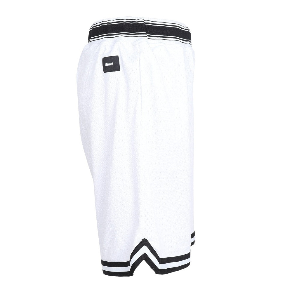 ニューエラ（NEW ERA）（メンズ）バスケットボールウェア Performance Apparel メッシュ ショートパンツ WHI 14410137