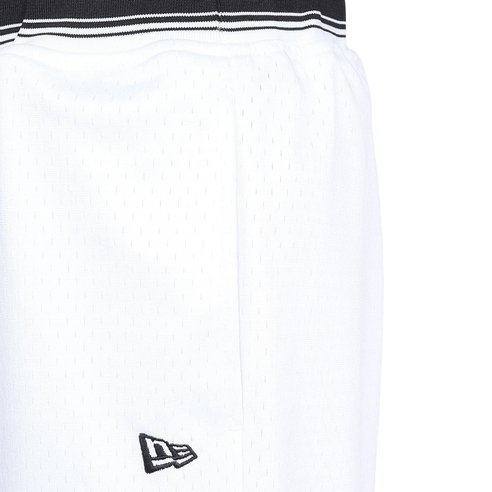 ニューエラ（NEW ERA）（メンズ）バスケットボールウェア Performance Apparel メッシュ ショートパンツ WHI 14410137