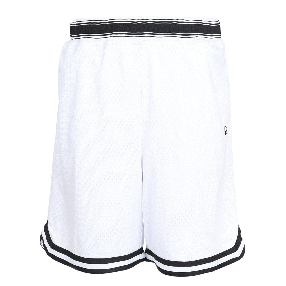 ニューエラ（NEW ERA）（メンズ）バスケットボールウェア Performance Apparel メッシュ ショートパンツ WHI 14410137